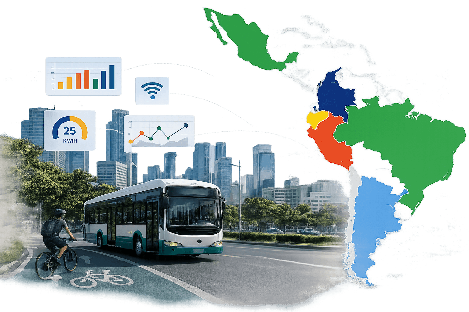 Mapa ACCESS LAC